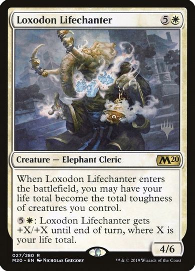 Loxodon Lifechanter (27) [Promo Pack: Core Set 2020]
