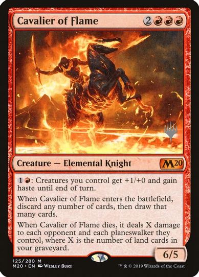 Cavalier of Flame (125) [Promo Pack: Core Set 2020]