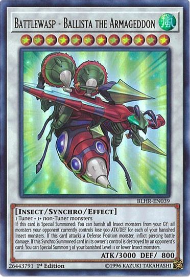 Battlewasp - Ballista the Armageddon (BLHR-EN039) [Battles of Legend: Hero's Revenge]