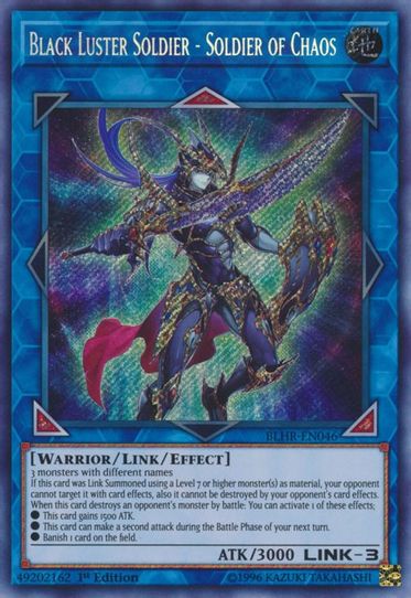 Black Luster Soldier - Soldier of Chaos (BLHR-EN046) [Battles of Legend: Hero's Revenge]
