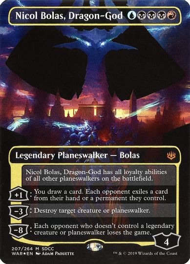 Nicol Bolas, Dragon-God (SDCC Exclusive) (207) [Media Promos]