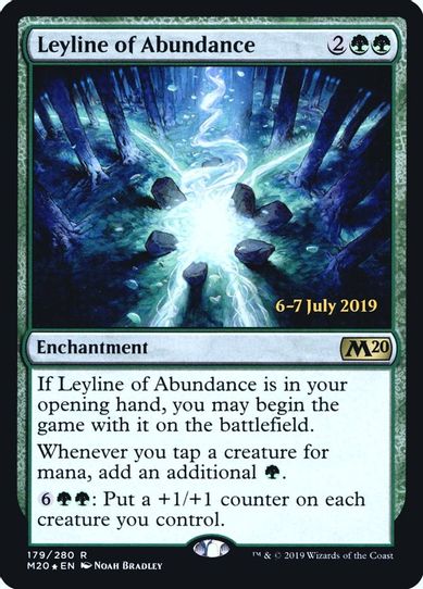 Leyline of Abundance (179) [Prerelease Cards]