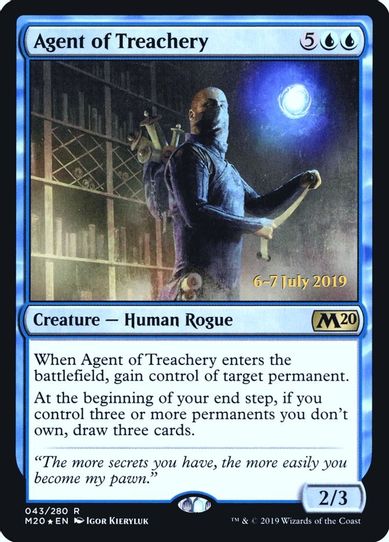 Agent of Treachery (43) [Prerelease Cards]