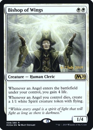 Bishop of Wings (8) [Prerelease Cards]