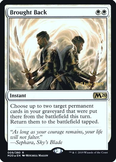 Brought Back (9) [Prerelease Cards]
