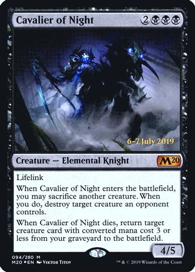 Cavalier of Night (94) [Prerelease Cards]
