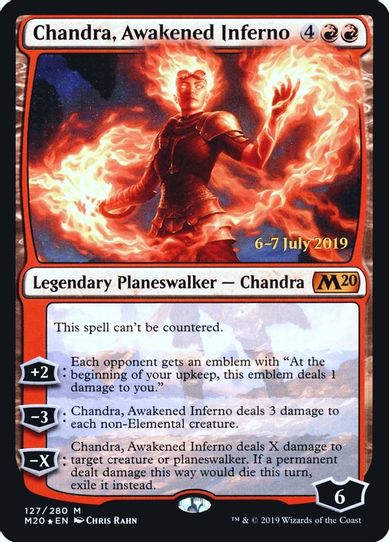 Chandra, Awakened Inferno (127) [Prerelease Cards]