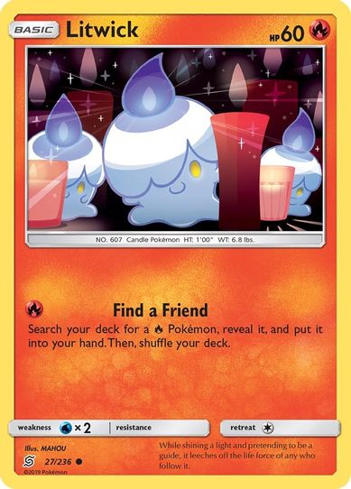 Litwick (27) (27/236) [Sun & Moon: Unified Minds]