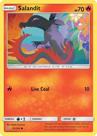Salandit (33) (33/236) [Sun & Moon: Unified Minds]