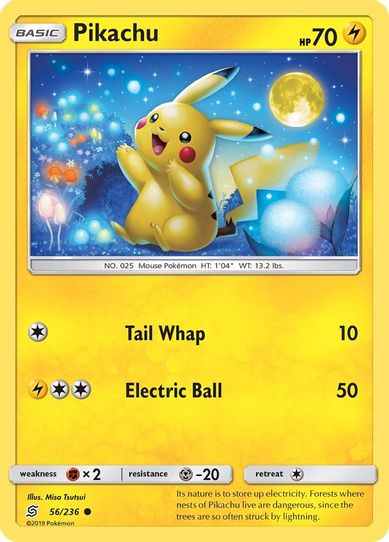 Pikachu (56) (56/236) [Sun & Moon: Unified Minds]