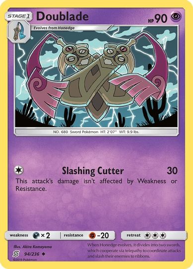 Doublade (94/236) [Sun & Moon: Unified Minds]