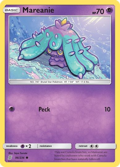 Mareanie (96/236) [Sun & Moon: Unified Minds]