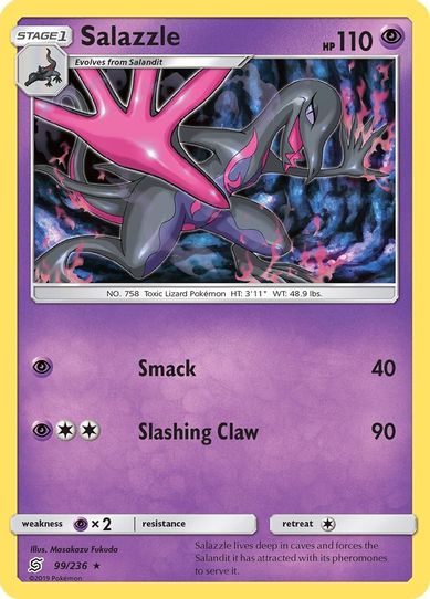 Salazzle (99) (99/236) [Sun & Moon: Unified Minds]