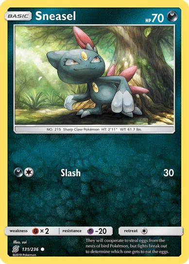 Sneasel (131/236) [Sun & Moon: Unified Minds]