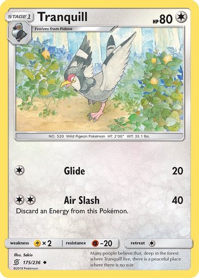 Tranquill (175/236) [Sun & Moon: Unified Minds]