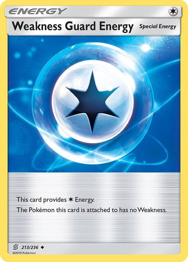 Weakness Guard Energy (213/236) [Sun & Moon: Unified Minds]
