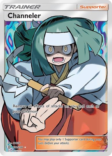 Channeler (Full Art) (232/236) [Sun & Moon: Unified Minds]