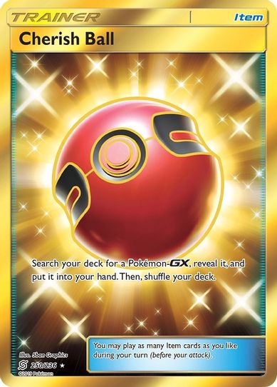 Cherish Ball (Secret) (250/236) [Sun & Moon: Unified Minds]