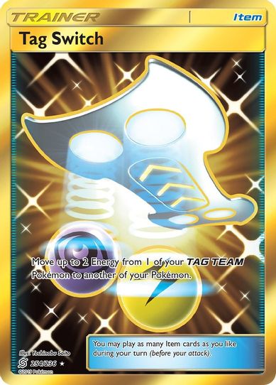 Tag Switch (Secret) (254/236) [Sun & Moon: Unified Minds]