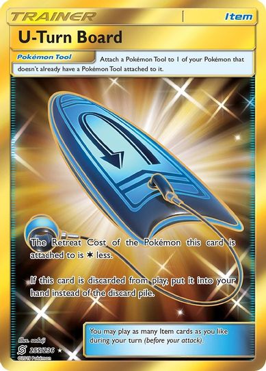 U-Turn Board (Secret) (255/236) [Sun & Moon: Unified Minds]