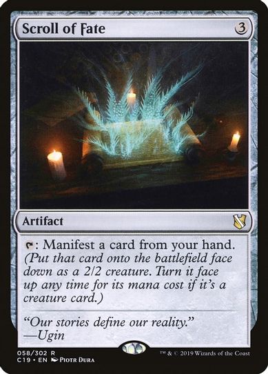 Scroll of Fate (58) [Commander 2019]