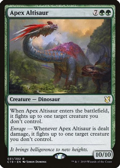 Apex Altisaur (31) [Commander 2019]