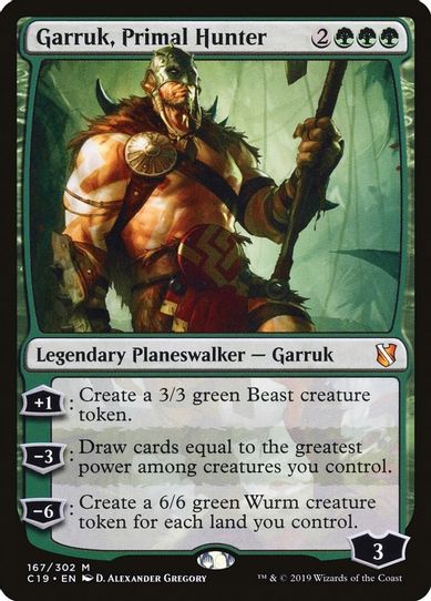 Garruk, Primal Hunter (167) [Commander 2019]