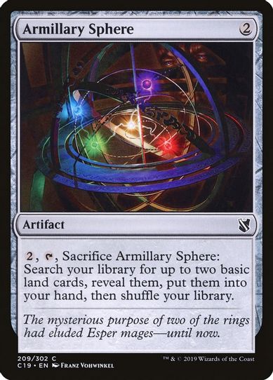 Armillary Sphere (209) [Commander 2019]