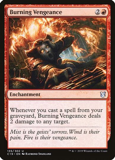 Burning Vengeance (135) [Commander 2019]