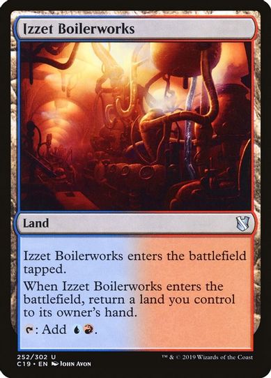 Izzet Boilerworks (252) [Commander 2019]