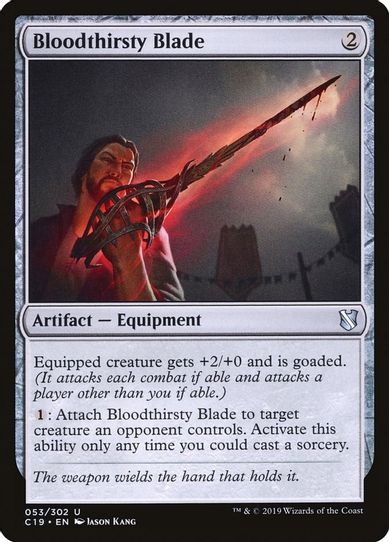 Bloodthirsty Blade (53) [Commander 2019]