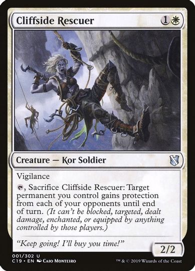 Cliffside Rescuer (1) [Commander 2019]