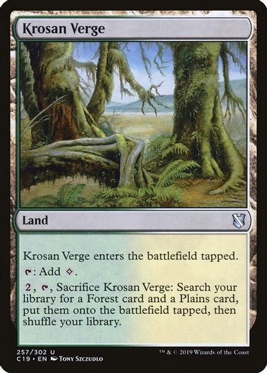 Krosan Verge (257) [Commander 2019]
