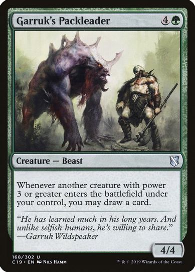 Garruk's Packleader (168) [Commander 2019]
