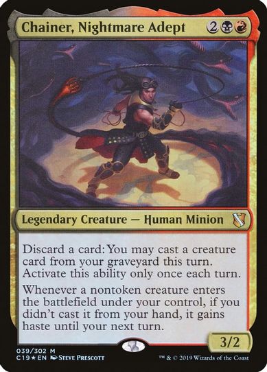 Chainer, Nightmare Adept (39) [Commander 2019]