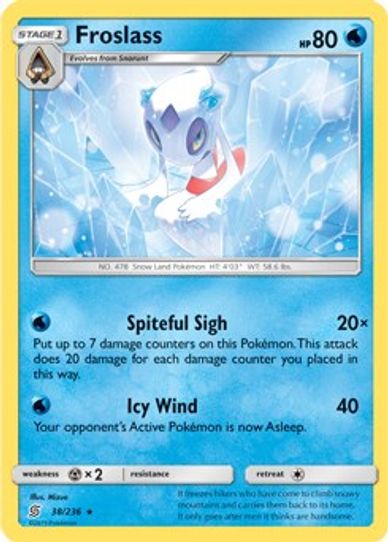 Froslass (SM Unified Minds) (38/236/203) [Deck Exclusives]