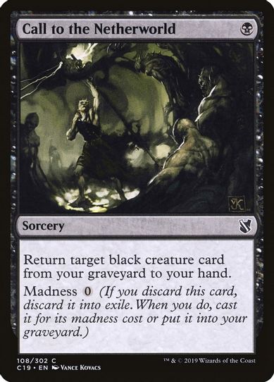Call to the Netherworld (108) [Commander 2019]