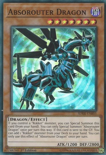 Absorouter Dragon (SDRR-EN005) [Structure Deck: Rokket Revolt]