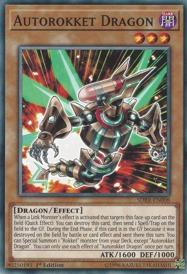 Autorokket Dragon (SDRR-EN008) [Structure Deck: Rokket Revolt]