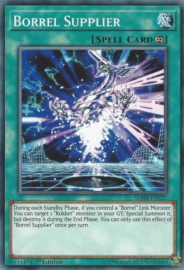 Borrel Supplier (SDRR-EN022) [Structure Deck: Rokket Revolt]