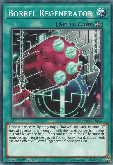 Borrel Regenerator (SDRR-EN027) [Structure Deck: Rokket Revolt]