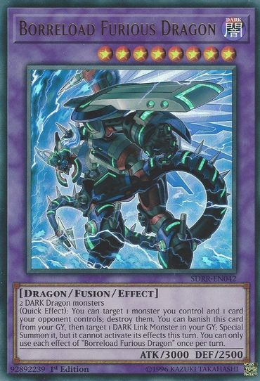 Borreload Furious Dragon (SDRR-EN042) [Structure Deck: Rokket Revolt]