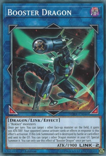 Booster Dragon (SDRR-EN046) [Structure Deck: Rokket Revolt]