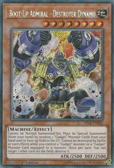 Boot-Up Admiral - Destroyer Dynamo (FIGA-EN002) [Fists of the Gadgets]