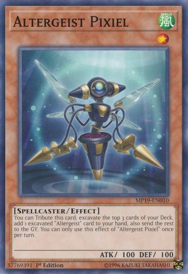 Altergeist Pixiel (MP19-EN010) [2019 Gold Sarcophagus Tin Mega Pack]