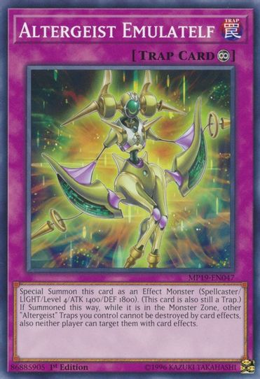 Altergeist Emulatelf (MP19-EN047) [2019 Gold Sarcophagus Tin Mega Pack]