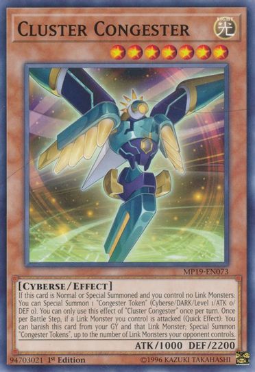 Cluster Congester (MP19-EN073) [2019 Gold Sarcophagus Tin Mega Pack]