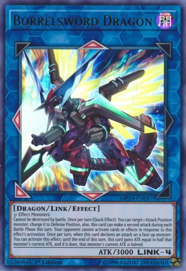 Borrelsword Dragon (MP19-EN097) [2019 Gold Sarcophagus Tin Mega Pack]