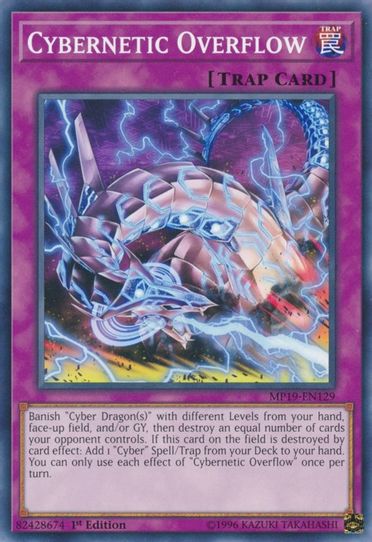 Cybernetic Overflow (MP19-EN129) [2019 Gold Sarcophagus Tin Mega Pack]