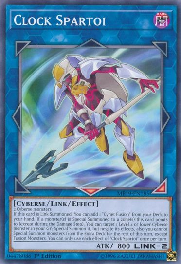 Clock Spartoi (MP19-EN185) [2019 Gold Sarcophagus Tin Mega Pack]